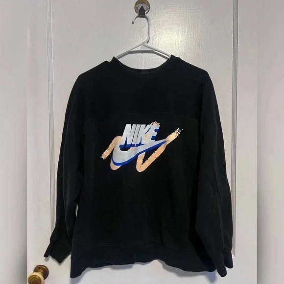 Nike Archive Black Scribble Logo Sweatshirt - Picture 3 of 8